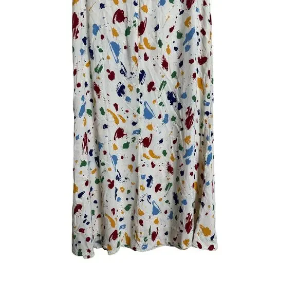 Reformation Bea Midi Skirt in Painted Lady Womans 8 - Picture 4 of 12